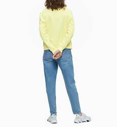 Calvin Klein dámská žlutá mikina Monogram - XS (ZHH)