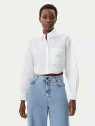 Calvin Klein dámská bílá košile - S (YAF)