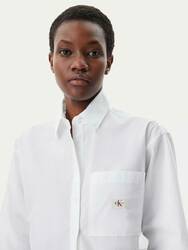 Calvin Klein dámská bílá košile - S (YAF)