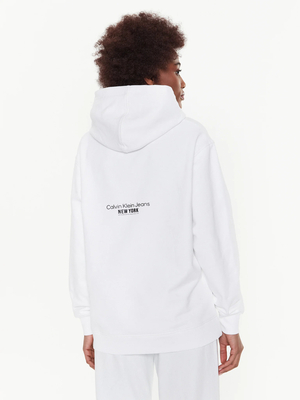 Calvin Klein dámská bílá mikina - M (YAF)