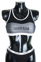 Calvin Klein dámská bílá plavková podprsenka Bralette