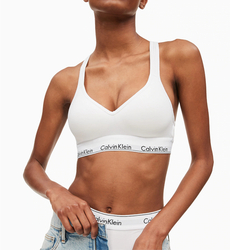 Calvin Klein dámská bílá podprsenka Bralette ve vel. XS