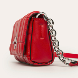 Calvin Klein dámská malá červená kabelka Flap - OS (XA8)