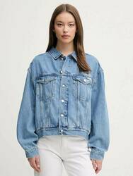 Calvin Klein dámská modrá džínová bunda - XS (1AA)