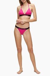 Calvin Klein růžová plavková podprsenka - XS (TZ7)