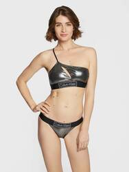 Calvin Klein dámská plavková podprsenka - M (BEH)