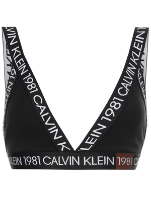 Calvin Klein dámská černá sportovní podprsenka - S (001)