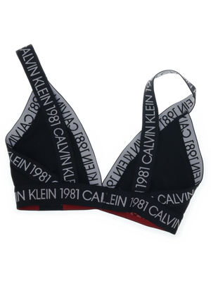 Calvin Klein dámská černá sportovní podprsenka - S (001)