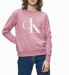 Calvin Klein dámská starorůžová mikina Monogram - XS (VAZ)