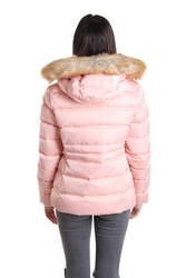 Calvin Klein dámská starorůžová zimní bunda - S (690)