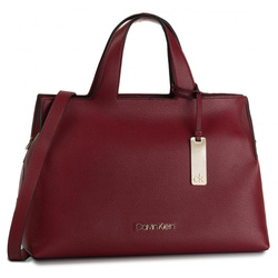Calvin Klein dámská velká tmavě červená kabelka Tote