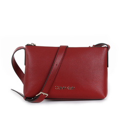 Calvin Klein dámská vínová crossbody kabelka