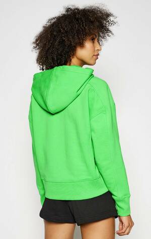 Calvin Klein dámská zelená mikina - M (LYQ)