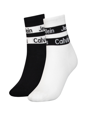 Calvin Klein dámské ponožky 2 pack - ONESIZE (1)