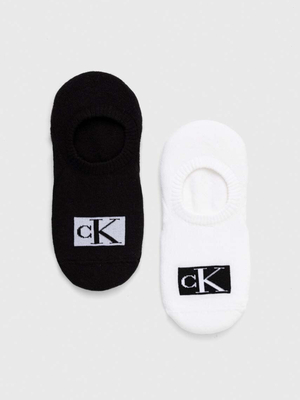 Calvin Klein dámské ponožky 2 pack - ONESIZE (1)