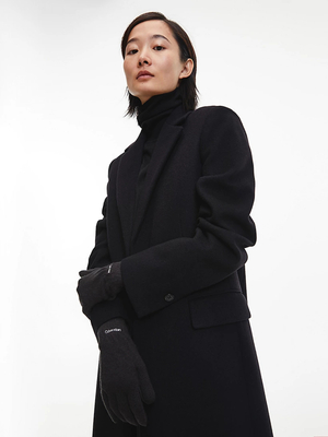 Calvin Klein dámské černé rukavice - OS (BAX)