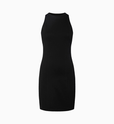 Calvin Klein dámské černé šaty Milano - L (BAE)
