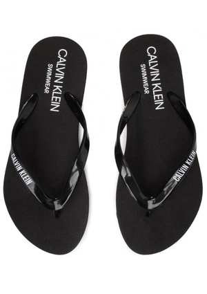 Calvin Klein dámské černé žabky  - 35/36 (BEH)