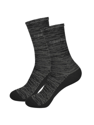 Calvin Klein dámské černé ponožky 3 pack - ONE (BLA)