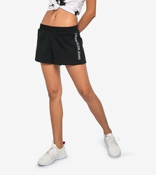 Calvin Klein dámské černé teplákové šortky Track