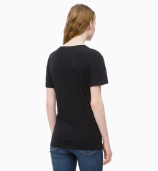 Calvin Klein dámské černé tričko Core - L (099)