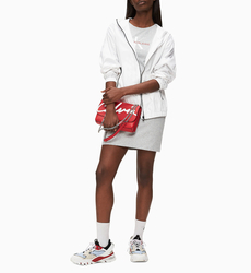 Calvin Klein dámské šedé strečové šaty  - M (P01)