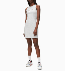 Calvin Klein dámské šedé strečové šaty  - M (P01)