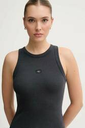 Calvin Klein dámské tmavě šedé tílko - XS (PT2)