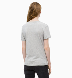 Calvin Klein dámské šedé tričko Core - S (038)