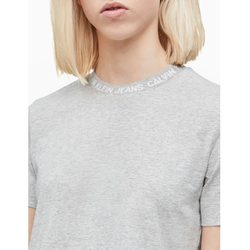 Calvin Klein dámské šedé tričko Modern - XS (P01)