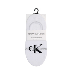 Calvin Klein dámské bílé ponožky  - ONE (WHI)