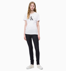 Calvin Klein dámské bílé tričko Core - L (112)