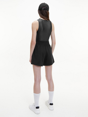 Calvin Klein dámské černé lesklé body - S (BEH)