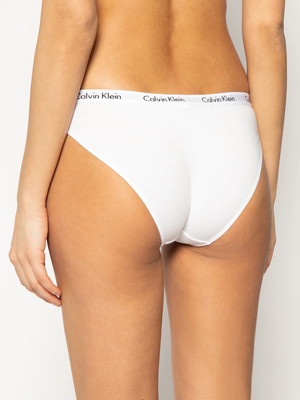 Calvin Klein dámské kalhotky 3PK - M (999)