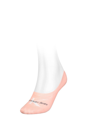 Calvin Klein dámské meruňkové ponožky - ONESIZE (PIN)