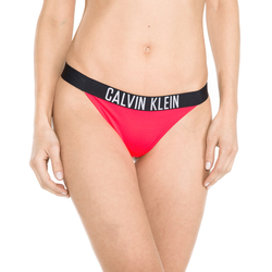 Calvin Klein dámské neonově růžové plavkové kalhotky