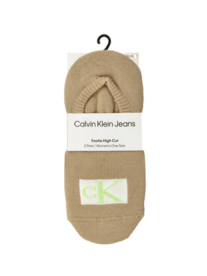 Calvin Klein dámské ponožky 2 pack - ONESIZE (3)