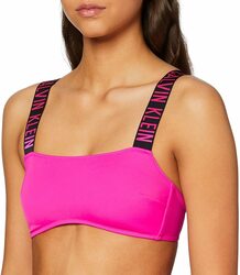 Calvin Klein dámská růžová plavková podprsenka - XS (TZ7)