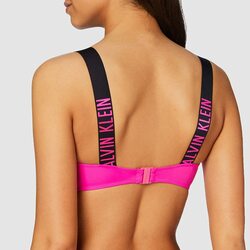 Calvin Klein dámská růžová plavková podprsenka - XS (TZ7)