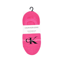 Calvin Klein dámské růžové ponožky - ONESIZE (MAGENTA)