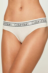 Calvin Klein dámské smetanové tanga - XS (OW5)