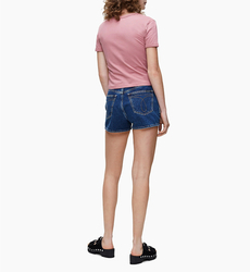 Calvin Klein dámské starorůžové tričko Baby - XS (VAZ)