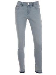 Calvin Klein dámské světle šedé džíny Mid Rise - 26/32 (917)