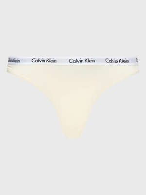 Calvin Klein dámské tanga 3PK - L (CFU)