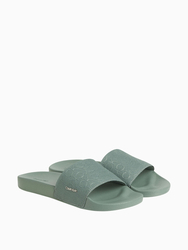 Calvin Klein dámské zelené pantofle - 37 (MSW)