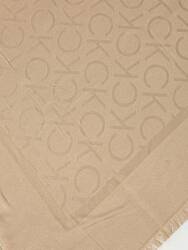 Calvin Klein dámský béžový šátek Shiny - OS (PBP)