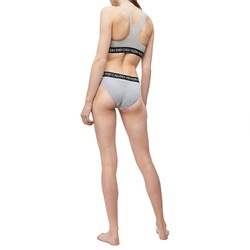 Calvin Klein šedé dámské kalhotky - XS (020)