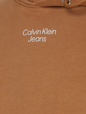 Calvin Klein pánská hnědá mikina - S (GE4)