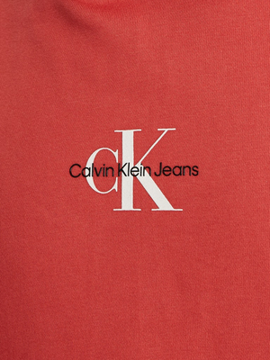 Calvin Klein pánská mikina rhubarb red - L (XLV)