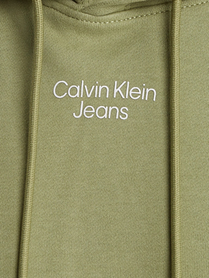 Calvin Klein pánská zelená mikina - L (L9F)